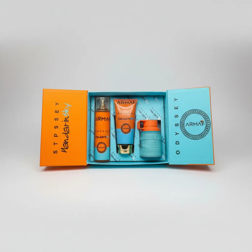 Set Mandarin Sky De Armaf CREMA + SPLASH